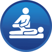 Ícono de actividades de estimulación para adultos mayores